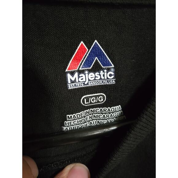 Majestic Giants We Own The Pennant T-Shirt National League Champions Large Black - Picture 6 of 8